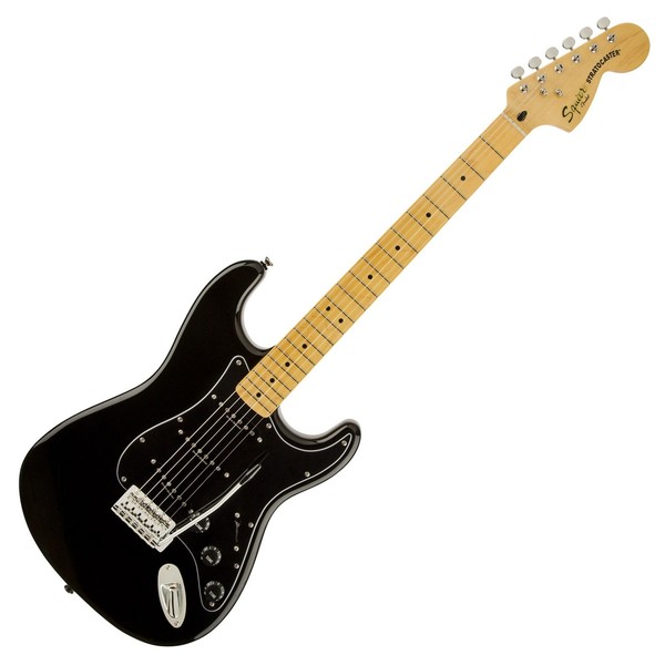 Squier by Fender Vintage Modified '70s Stratocaster, Black