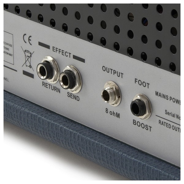 SubZero Valve 50W Guitar Amp Head with Reverb