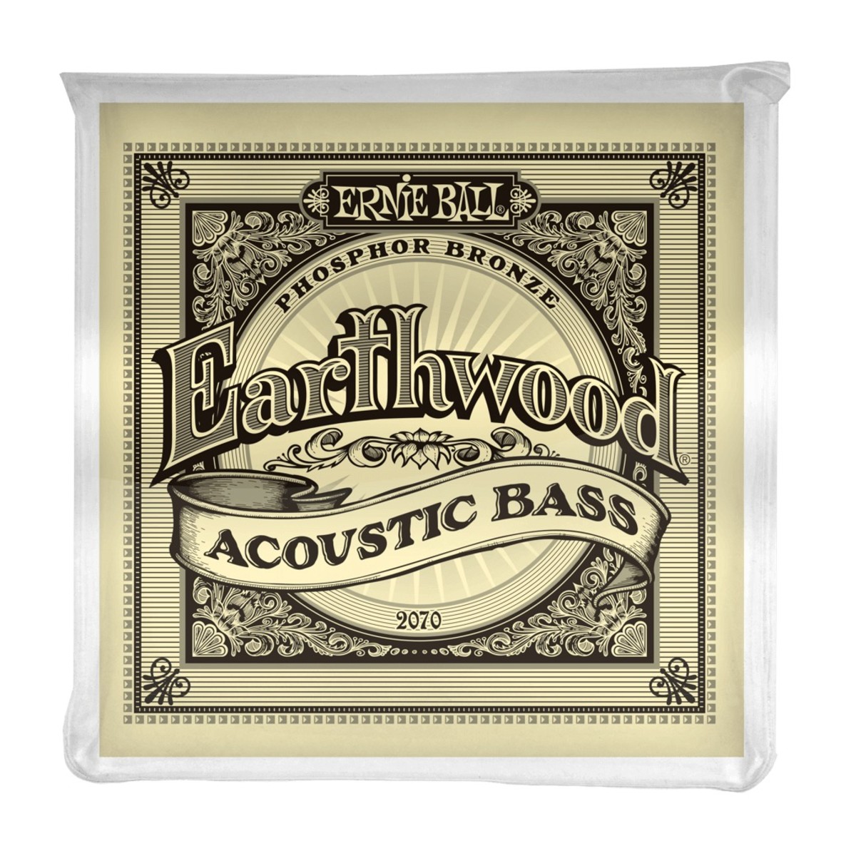 Ernie Ball Earthwood 2070 Acoustic Bass Set