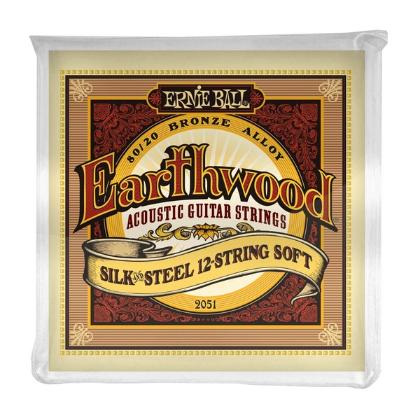 Ernie Ball Earthwood 2051 Silk & Steel 12-String Soft Set