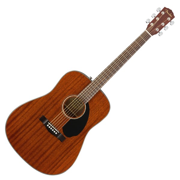 Fender CD-60S Mahogany Acoustic Guitar, Natural