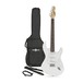 LA Electric Guitar by Gear4music, White