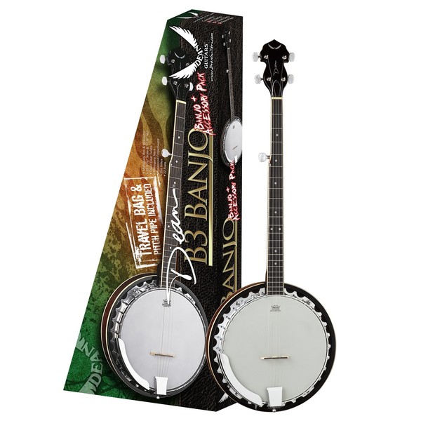 Dean Banjo Pack, With Gig Band & Pitch Pipe