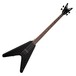 Dean Metalman V Bass Guitar, Classic Black - front