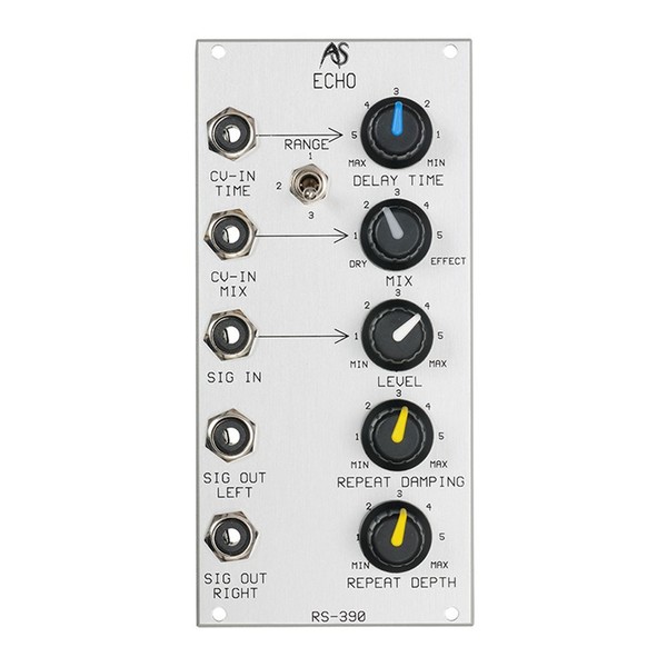 Analogue Systems RS-390 Echo Module Front