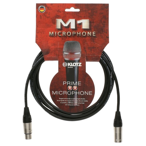 Klotz M1K1FM XLR Microphone Cable, 1m