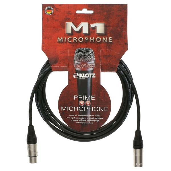 Klotz M1K1FM XLR Microphone Cable, 10m