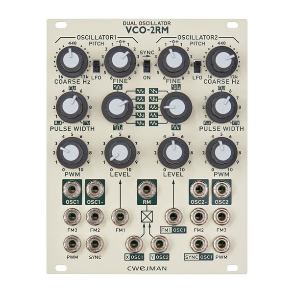 Cwejamn VCO-2RM Oscillator Front