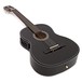 Classical Electro Acoustic Guitar, Black, by Gear4music