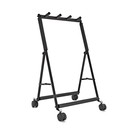Wheeled 3 Guitar Rack by Gear4music