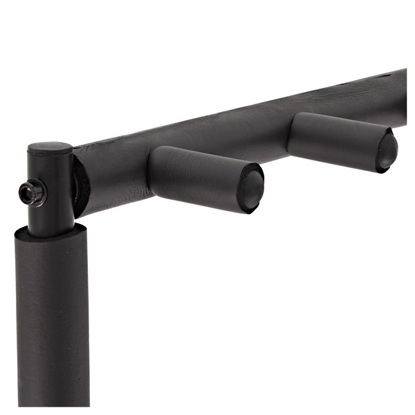 Wheeled 3 Guitar Rack by Gear4music