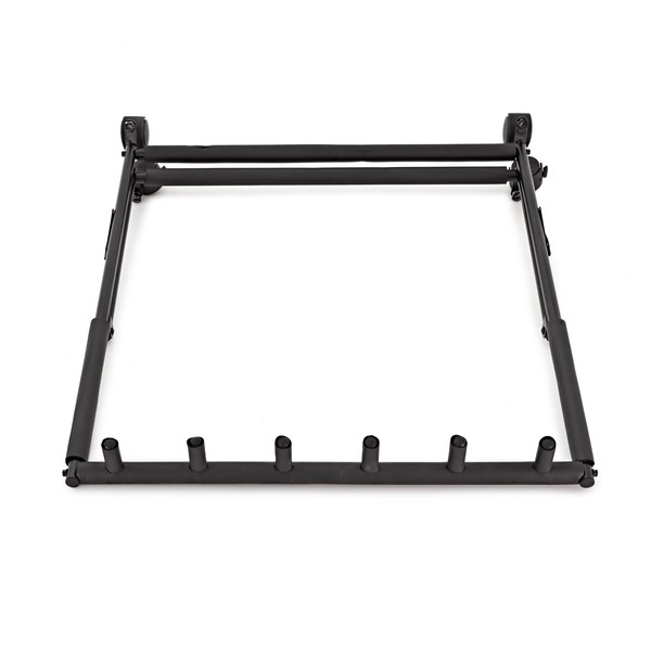 Wheeled 5 Guitar Rack by Gear4music