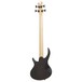 Epiphone Toby Deluxe IV Bass Guitar, Transparent Black Satin