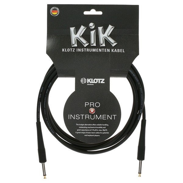 Klotz KIKG Instrument Cable, 1.5m