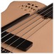 Godin A5 Ultra Fretless 5-String Semi-Acoustic Bass Guitar, With Bag - up close