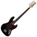 Dean Juggernaut Rosewood FB Bass Guitar, Classic Black