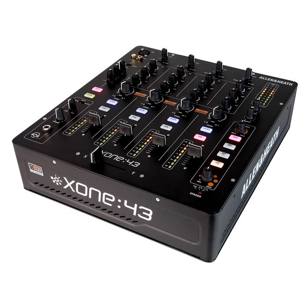 Allen & Heath Xone 43 Club & DJ Mixer Side Angle 1
