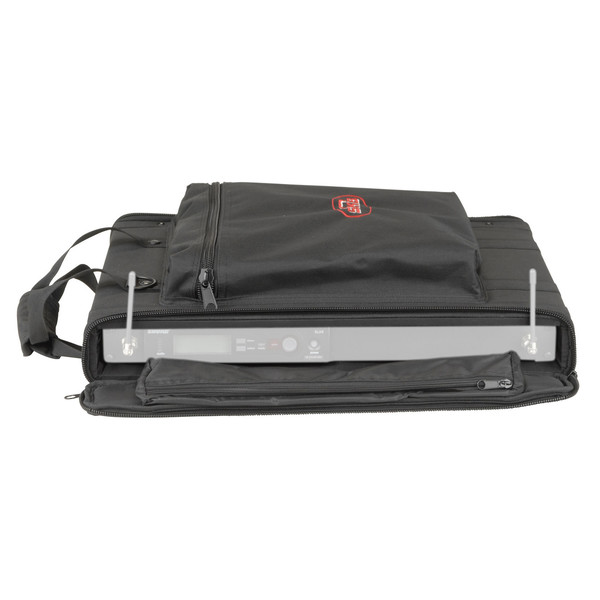 SKB 1U Soft Rack Case - Front Open (Equipment Not Included)