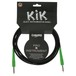 Klotz KIKC Green Instrument Cable, 1.5m
