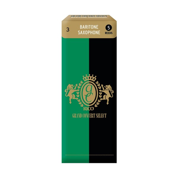 Rico Grand Concert Select Baritone Sax Reeds, 3 (5 Pack)
