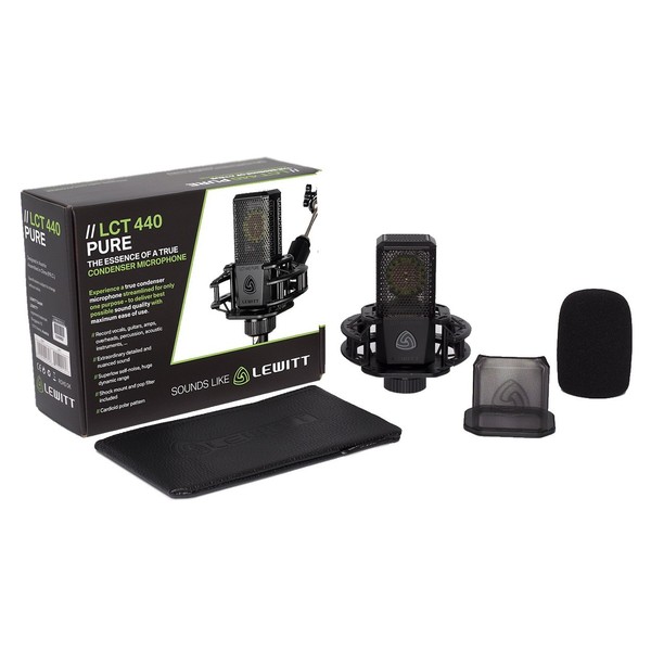 Lewitt LCT 440 PURE Condenser Microphone at Gear4music
