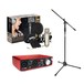 Rode NT1-A Vocal Recording Pack With Focusrite 2i2 Interface, Stand - Bundle