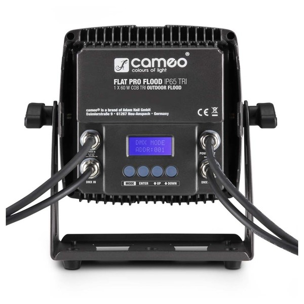Cameo Flat Pro Flood IP65 Tri Outdoor Flood Light, Black 4