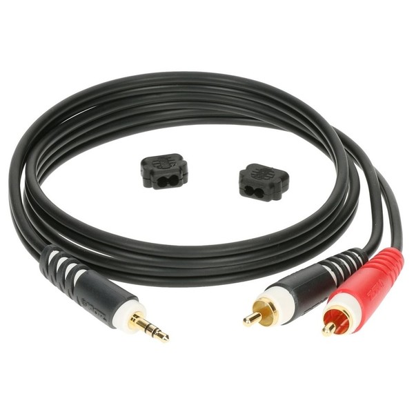 Klotz Y-Cable 3.5mm - Twin RCA Cable