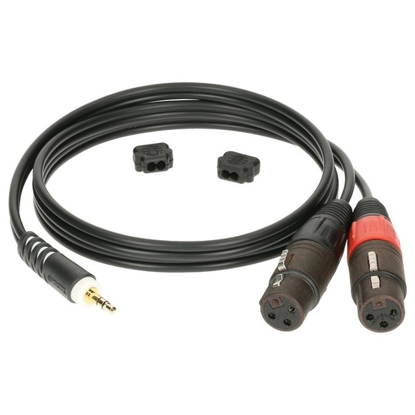 Klotz Y-Cable 3.5mm - Twin Female XLR Cable