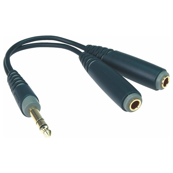 Klotz Y-Cable 1/4'' - Twin 1/4'' Compact Headphone Distributor