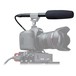Tascam TM-150SG Shotgun Microphone - Mounted Angled (Camera Not Included)