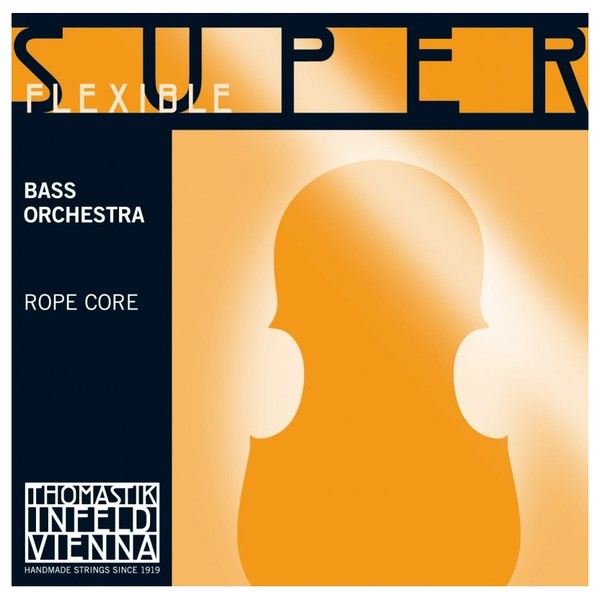Thomastik SuperFlexible Solo Double Bass String Set, 4/4 Size