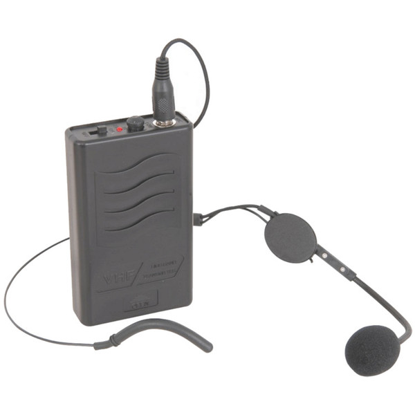 QTX Neckband Mic & Belt Pack Transmitter For QRPA Systems, 175.0 MHz 