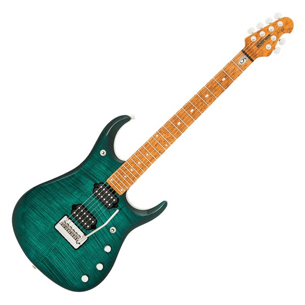 Musicman John Petrucci JP15, Teal Burst Flame