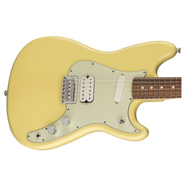 Fender Duo-Sonic HS Electric Guitar, Canary Diamond