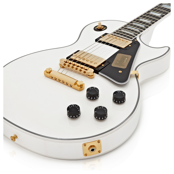 Gibson Custom Shop Les Paul Custom, Alpine White - Ex Demo