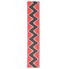 Planet Waves 2'' Guitar Strap, Zig-Zag Red & Black