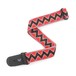 Planet Waves 2'' Guitar Strap, Zig-Zag Red & Black