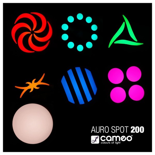 Cameo AURO SPOT 200 LED Moving Head 12