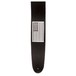 Planet Waves 2.5'' Leather Guitar Strap, Grey American Flag Patch