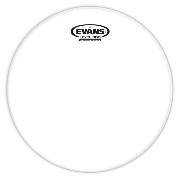 EVANS Genera G2 Clear Drumhead 12"