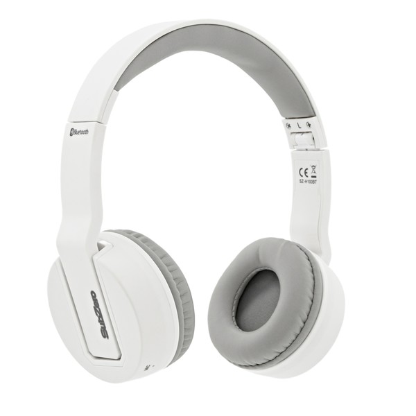 SubZero SZ-H100 Bluetooth Wireless Headphones, White