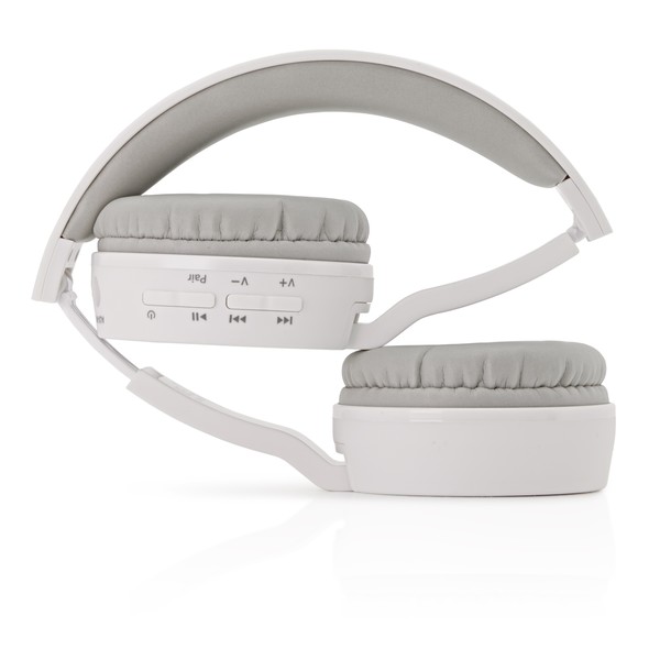 SubZero SZ-H100 Bluetooth Wireless Headphones, White
