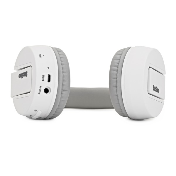 SubZero SZ-H100 Bluetooth Wireless Headphones, White