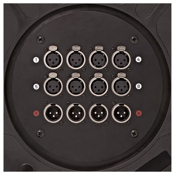 SubZero 12 Channel Drum Stage Box, 8 In 4 Out, 20m