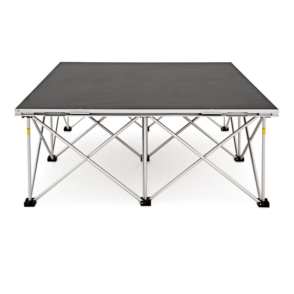 1m x 1m Flat Portable Stage Kit by Gear4music, 40cm