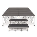 2 x 4 m B&auml;rbart Scenpaket fr&aring;n Gear4music, 60 cm