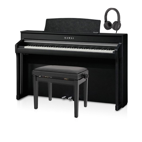 Kawai CA98 Digital Piano Package, Satin Black