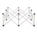 40cm Portable Staging Riser by Gear4music, 1m x 1m