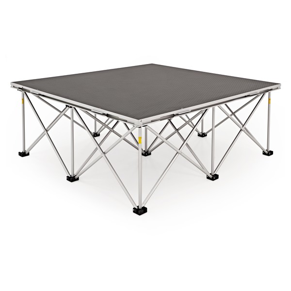 40cm Portable Staging Riser by Gear4music, 1m x 1m